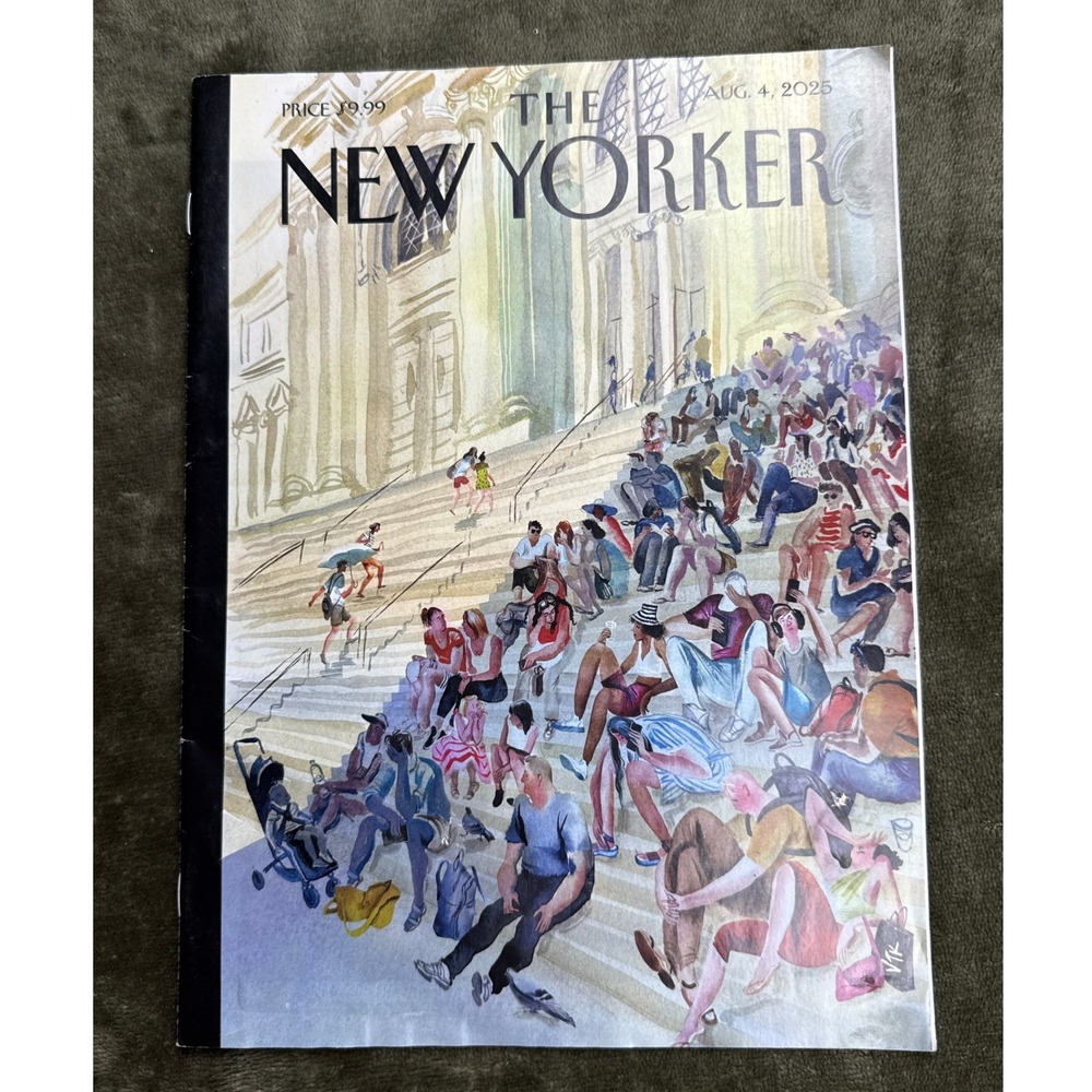 The New Yorker Magazine August‎ 4 2025 Word of Mouth Burkhard Bilger Patron Ad